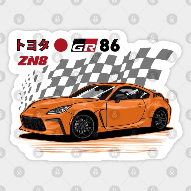 GR86 Sticker by WINdesign